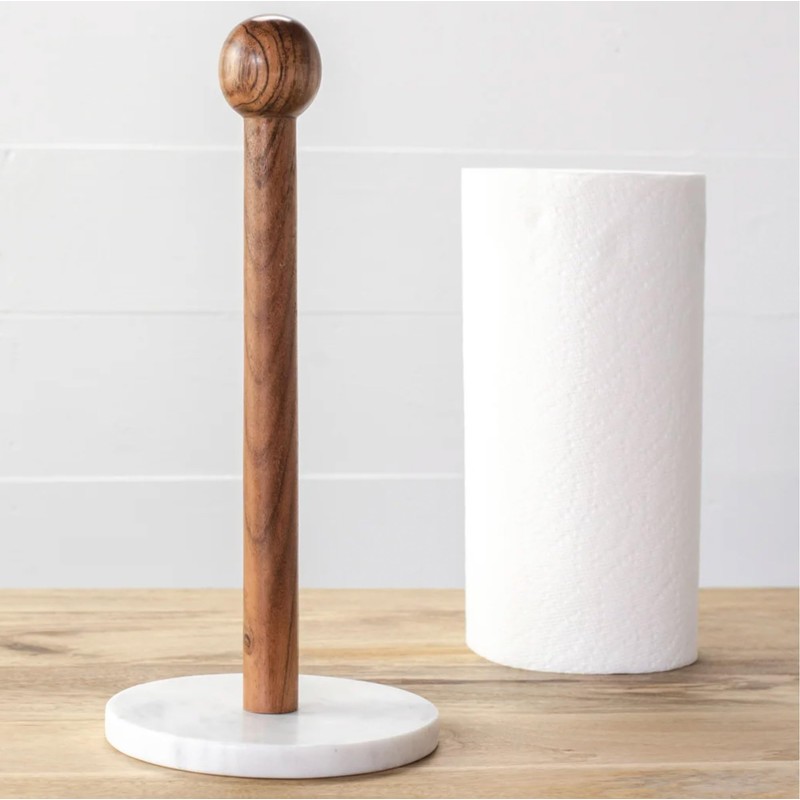 100 North Wide Sturdy Base, Brown/White 14 x 6.5 Inches