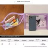 Sanrio Kuromi transparent storage bag