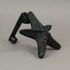 UD Rustic Black Enamel Cast Iron Coastal Starfish Door Knocker