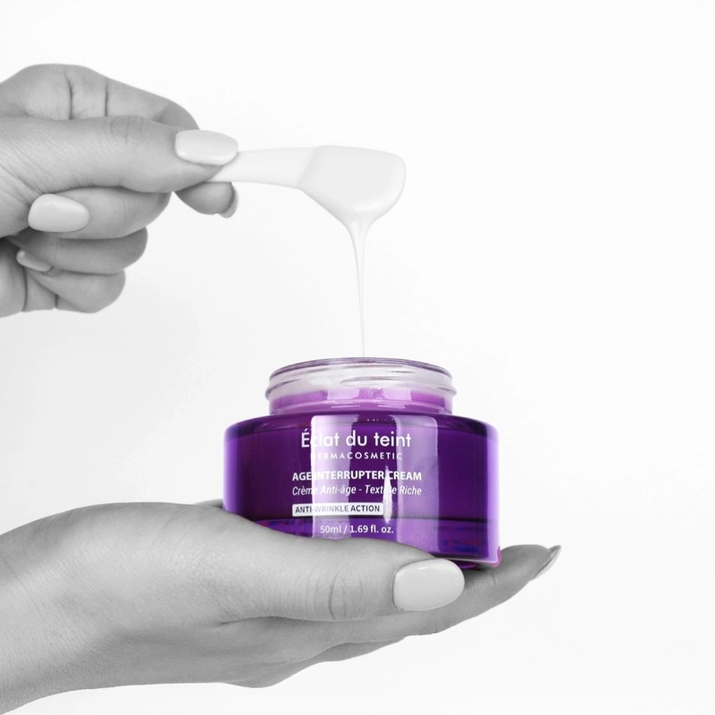 Eclat Dutin Age Interrupter Cream 50ml Anti-Aging + Sample SET