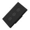 3 Gang Smart WiFi Light Switch Panel Touchable Wireless APP