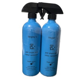 Generic Begley's Natural Pet Stain and Odor Remover 24 Ounce, 2 Pack