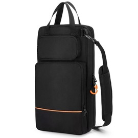 Damero 600D Drum Stick Storage Bag with Adjustable Shoulder Strap Portable Drumstick Holder for Band Tour