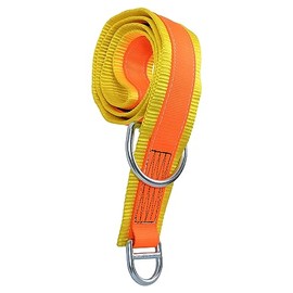SECULOK Cross Arm Strap 6 inch, Safety Anchorage Connector with Large and Standard D-Rings, I-Beam & H-Beam Anchor Strap, OSHA ANSI Certified Personal Fall Arrest System for Fall Protection