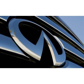 Infiniti Nissan Genuine Factory Original OEM 2011+ G37 SEDAN 4DR FRONT GRILLE EMBLEM CHROME V36
