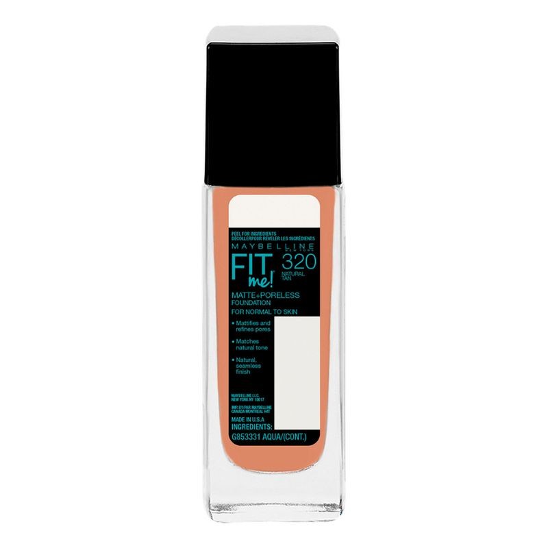 Base de Maquillaje Maybelline Fit Me! Matte + Poreless 320