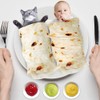 Tortilla Blanket, Baby Burritos Swaddle Blanket, Taco Blanket for Newborn