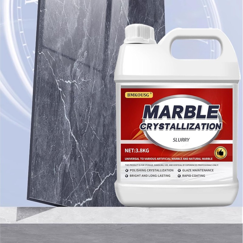 Bmkousg Marble Care Polishing,Mirror Brightening Treatment,Crystal Plating Maintenance,Marble Crystallization Slurry-1