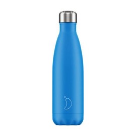 Chilly's Neon Blue Bottle, 500ml