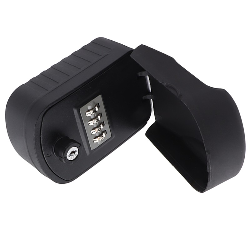 Security Case Lock Box Wall Mounted Waterproof Lockbox Aluminum Alloy
