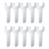 sourcing map 10pcs Small Wrench Open End Wrench 18x92x2mm Metric