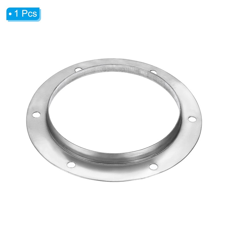 PATIKIL 6" Duct Connector Flange, Straight Pipe Exhaust Flange Stainless