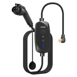 32 Amp 240V Level 2 Ev Charger 25 Ft 14-50P Plug Lcd Display J1772 On BoardMax Current: 32A, Compatibility: J1772