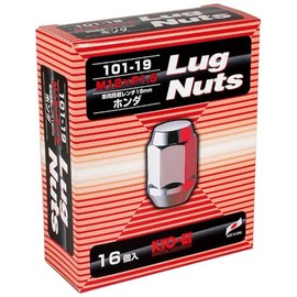 KYO-EI Wheel Nuts Iron Lug Nuts [Quantity: 16 Pieces] [Bag Type 19HEX] M12 x P1.5 101-19-16P