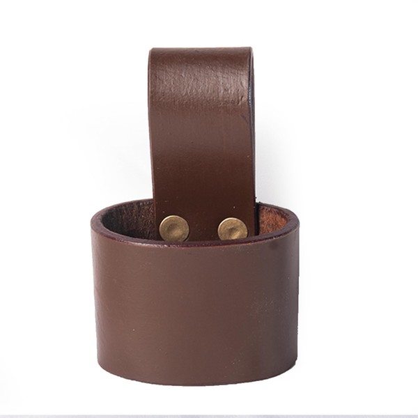 Hulara Full Grain Buff Leather Hammer Holder Hammer Holder for