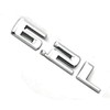 2pcs New 6.2L Emblems 3D Hood Badge Logo Compatible for