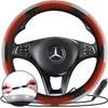 Zone Tech Car Steering Wheel Bling 12V Heated Cover -
