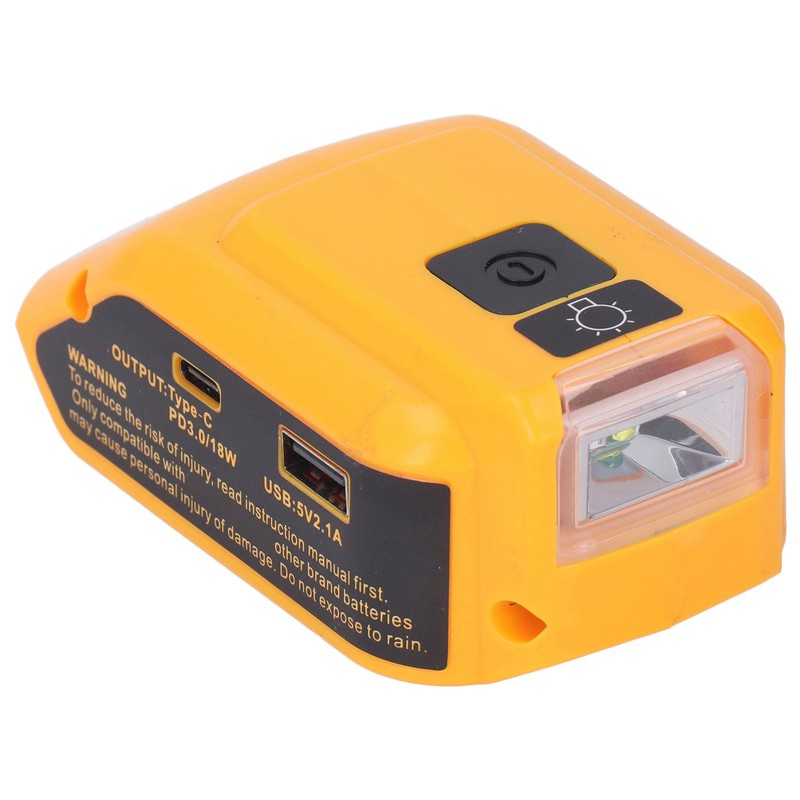 LED Work Light with Dual USB Output Lithium Battery Lighting