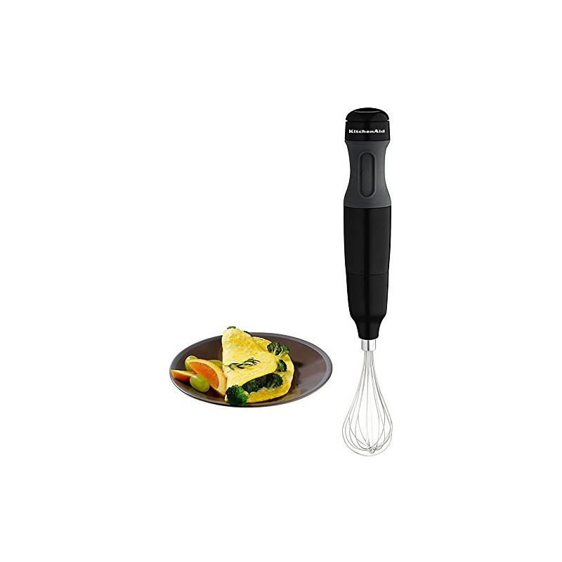 KitchenAid KHB2351OB 3-Speed Hand Blender, Onyx Black