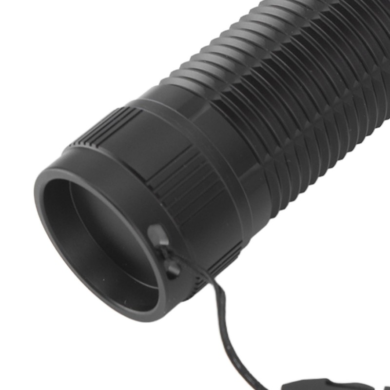 30W Zoomable Flashlights LED Metal Switch Super Bright Flashlight for
