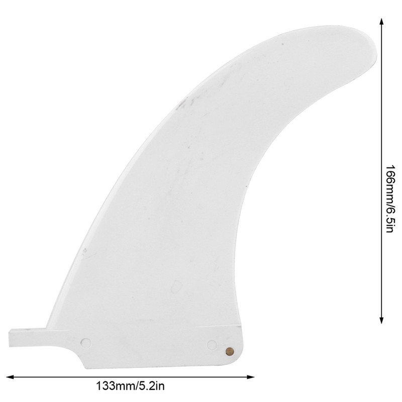 6.5inch Portable Nylon Fibre Surfboard Surf Fin Surfing Accessory Replacement
