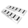 2PCS Car Tail Light Trim Frame Electroplating Bright Glossy Rust
