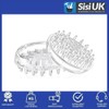Spiked Caster Cups 4 pack 56mm Round Clear Furniture with