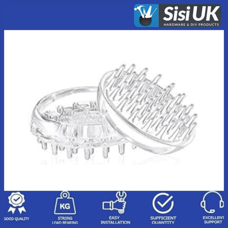 Spiked Caster Cups 4 pack 56mm Round Clear Furniture with