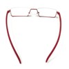 TOKYO GOODS MARKET Square Underrim Date Glasses with Lens Bottom