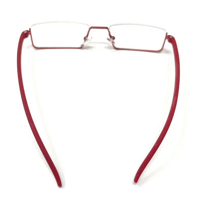 TOKYO GOODS MARKET Square Underrim Date Glasses with Lens Bottom