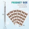 FERYES 50 PCS Breathable Ingrown Toenail Corrector Patch with Double-Ended