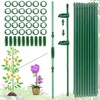 (100 Pieces) Plant Support, Plant Stake, Pack of 20 Plant