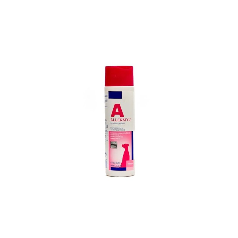Shampoo Allermyl 250ml Cuidado Dermatológico para Perros