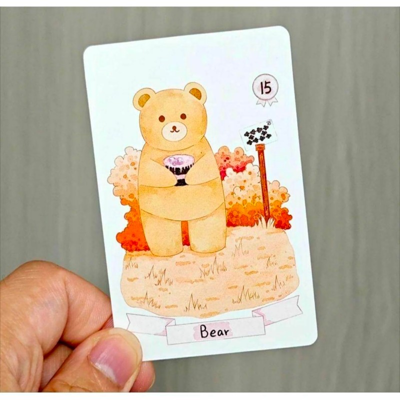 Dream Le Norman Cards, Cute Rabbit Design, Pack of 36,