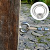 PATIKIL 6pcs M4 Lifting Eye Nuts 304 Stainless Steel Female
