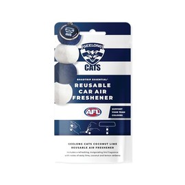 Roadtrip Essential Geelong Cats Reusable Car Air Freshener Set