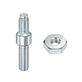 M METERXITY Chain Sprocket Bar Stud Nut M8 x 1.25 Thread Manganese Steel Double End Bar Studs for Echo Chainsaw 170/180/230/250 Bar Studs & Bar Nuts Kit Replacement