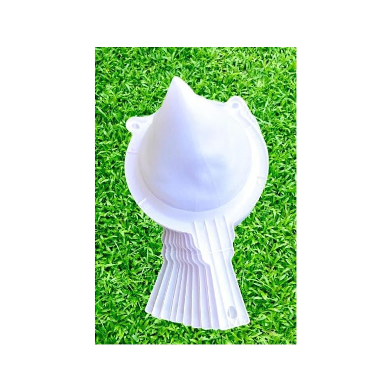 Yuktha Eternal Plastic Double Mesh Milk Water Strainer for Kitchen,