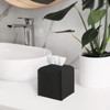 PU Leather Tissue Box Cover Square Decorative Tissue Box Holder