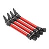 4Pcs RC Driving Front Rear Drive Shaft Drive Axle Steel