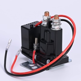 Car 500A Starting 200A Rated Wireless Battery Disconnect Switch & 4 AWG 1FT Battery Cables Set, Remote Kill Switch for Car Truck DC12V Anti-Theft Prevent Battery Drain Battery Switch Isolator On Off