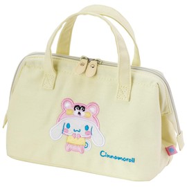 Skater KGA1-A Insulated Lunch Bag, Cinnamon Roll, Headwear, Sanrio