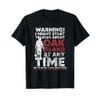 Warning Oak Island Metal Detecting Gift T-Shirt