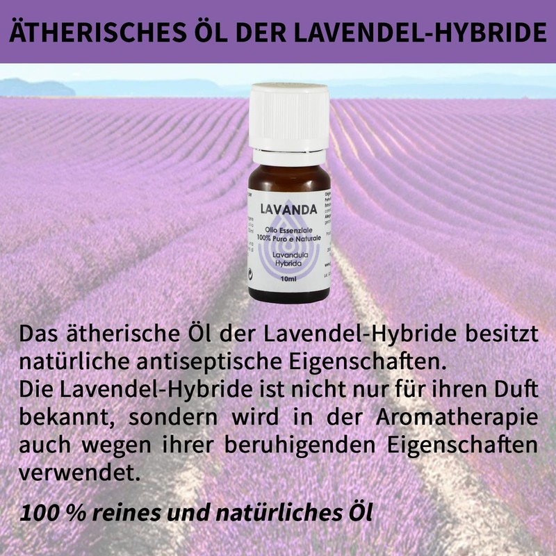 Lavender Essential Oil 100% Pure and Natural [10ml] Food Grade