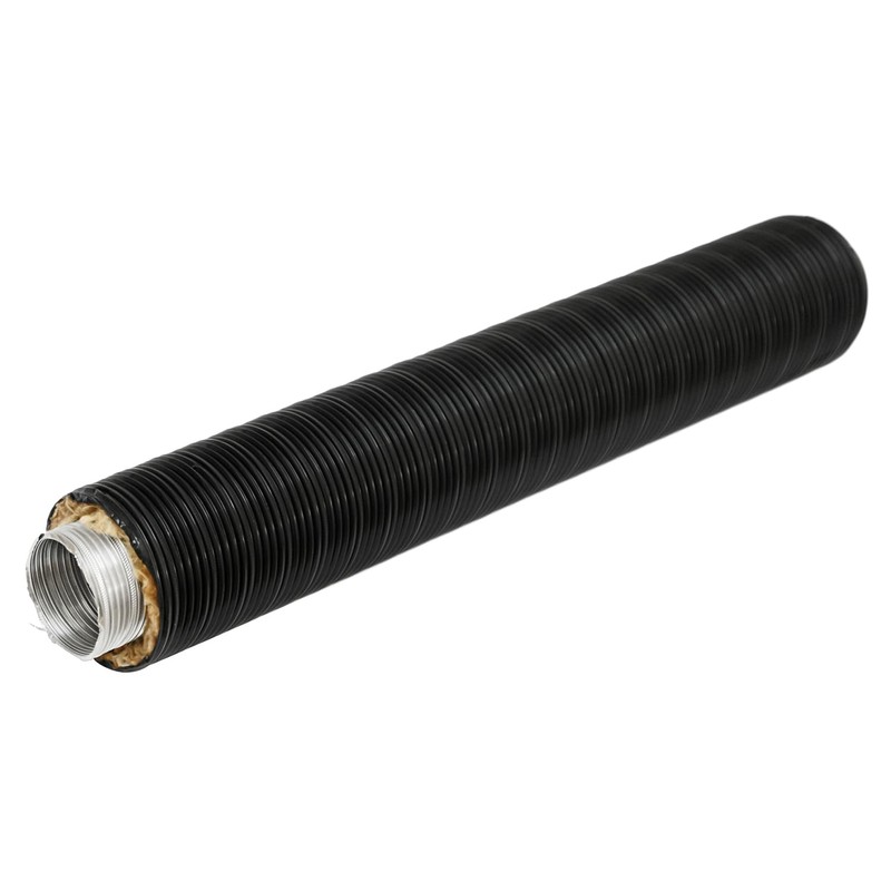 raik SH100-TFX-sw Therm Flex Aluminium Flexible Pipe Insulated Black Diameter