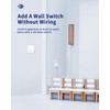 HAPYTHDA Remote Control Outlet Plug, 15A/1500W Wireless Light Switch for