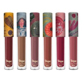 Set 6 Labiales Líquidos Mate Multicolor Yuya