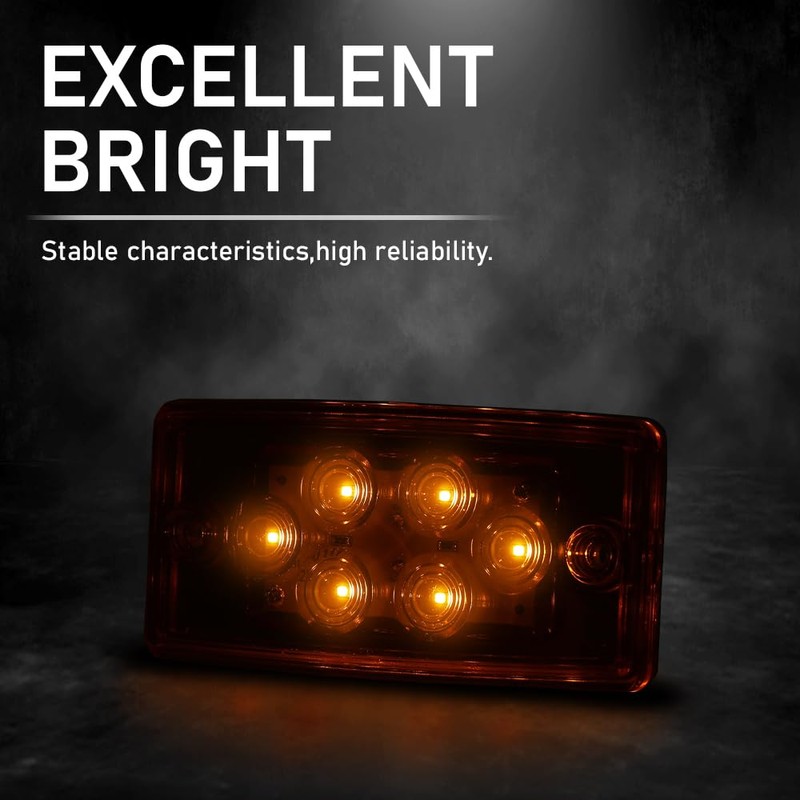 ALLGOOD LED Top Roof Running Cab Marker Light Rectangle Cab