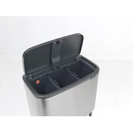 Brabantia 138041 PerfectFit Bin Liners (Size X/10-12 Litre) Thick Plastic Trash Bags with Tie Tape Drawstring Handles (40 Bags), White