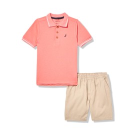 Nautica 2pc Polo Short Set